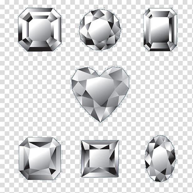 gemstone , Diamond Adobe Illustrator, Dazzling Diamonds transparent background PNG clipart