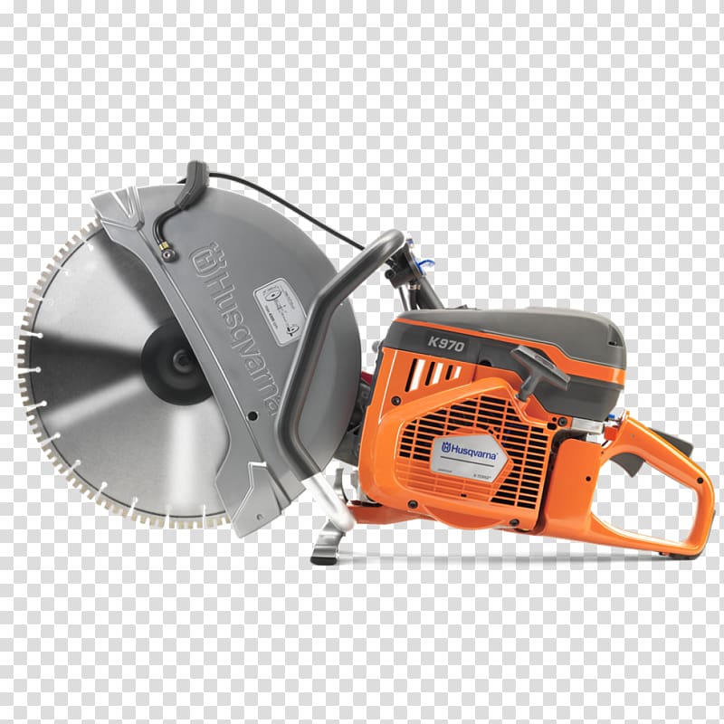 Concrete saw Cutting Diamond blade, chainsaw transparent background PNG clipart