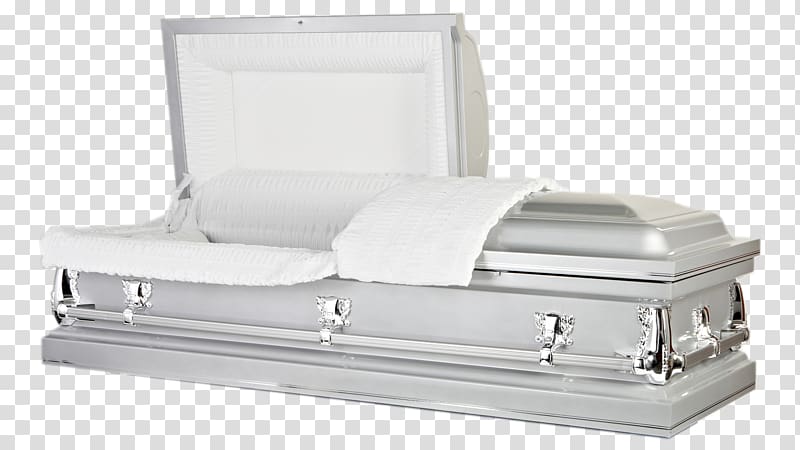 United States Coffin Funeral home Silver, coffin transparent background PNG clipart