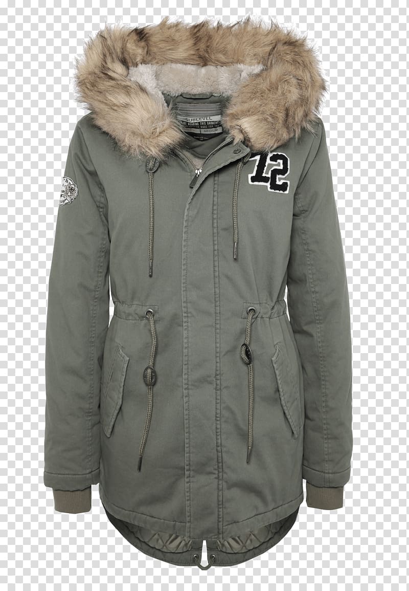 Hood Jacket Fake fur Parca Parka, jacket transparent background PNG clipart