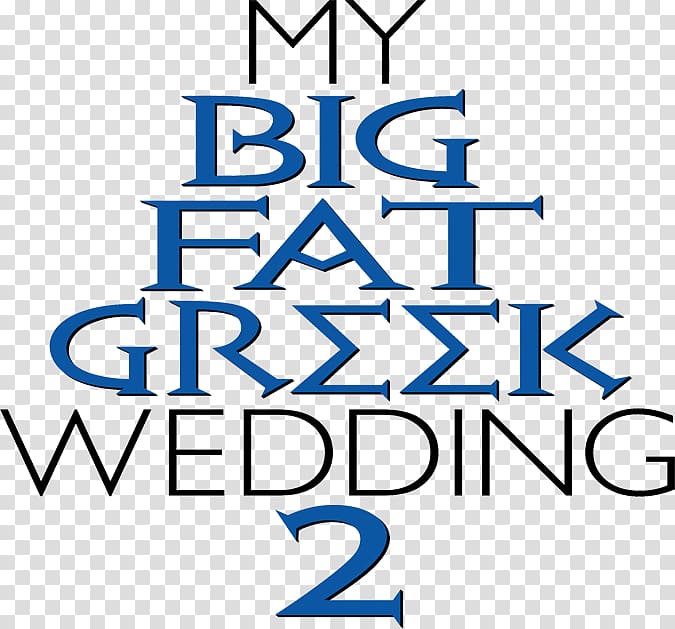 My Big Fat Greek Wedding Film Logo , billboard logo transparent background PNG clipart