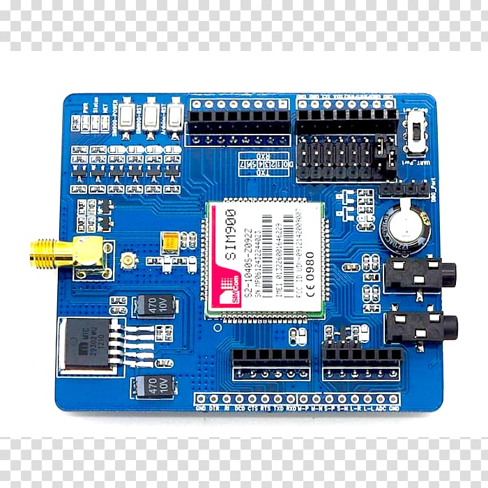 Microcontroller GSM General Packet Radio Service Arduino Wireless network, others transparent background PNG clipart