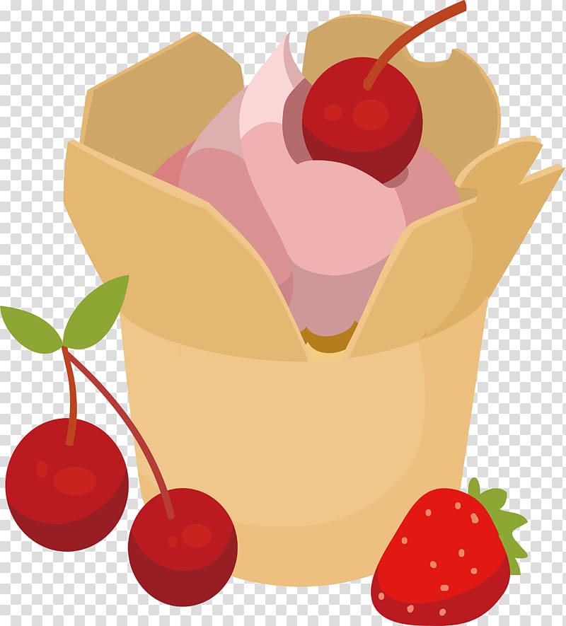 Juice Strawberry cream cake Chocolate cake Swiss roll Cherry, Cherry strawberry cake transparent background PNG clipart