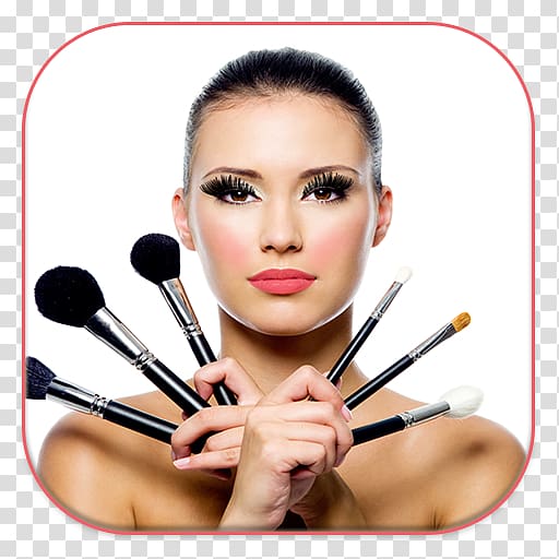 Cosmetics Olive skin Makeup brush Beauty Parlour Anti-aging cream, makeup brushes transparent background PNG clipart