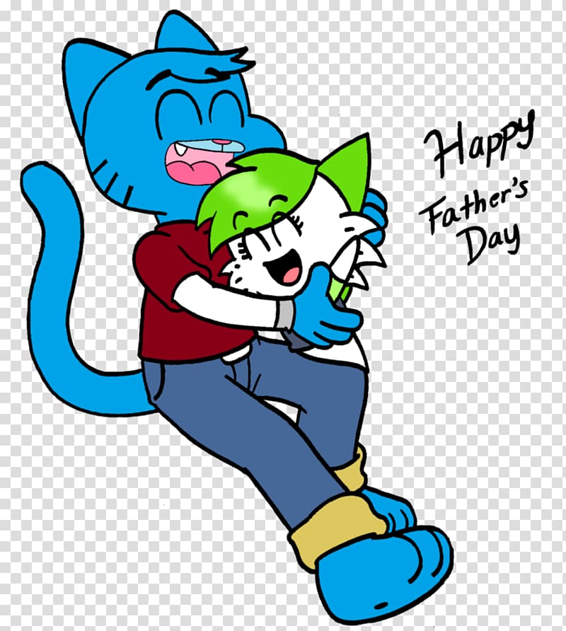 Gumball Watterson Mr.Grumpy, father\'s day transparent background PNG clipart