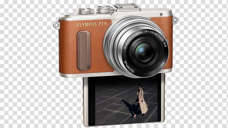 Olympus M.Zuiko Digital ED 14-42mm f/3.5-5.6 Mirrorless interchangeable-lens camera , digital camera transparent background PNG clipart