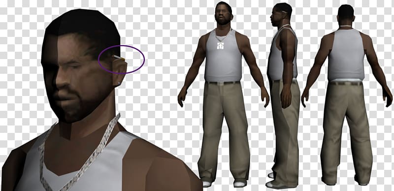 Grand Theft Auto: San Andreas San Andreas Multiplayer Mod Carl Johnson PlayStation 3, others transparent background PNG clipart