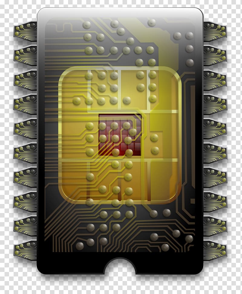 Biochip Integrated Circuits & Chips Electronics Technology, technology transparent background PNG clipart