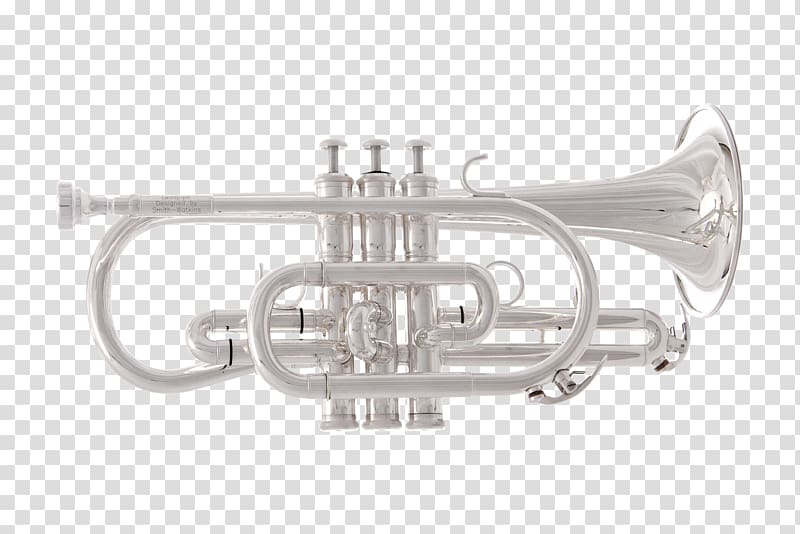 Cornet Trumpet Saxhorn Tenor horn Mellophone, Trumpet transparent background PNG clipart