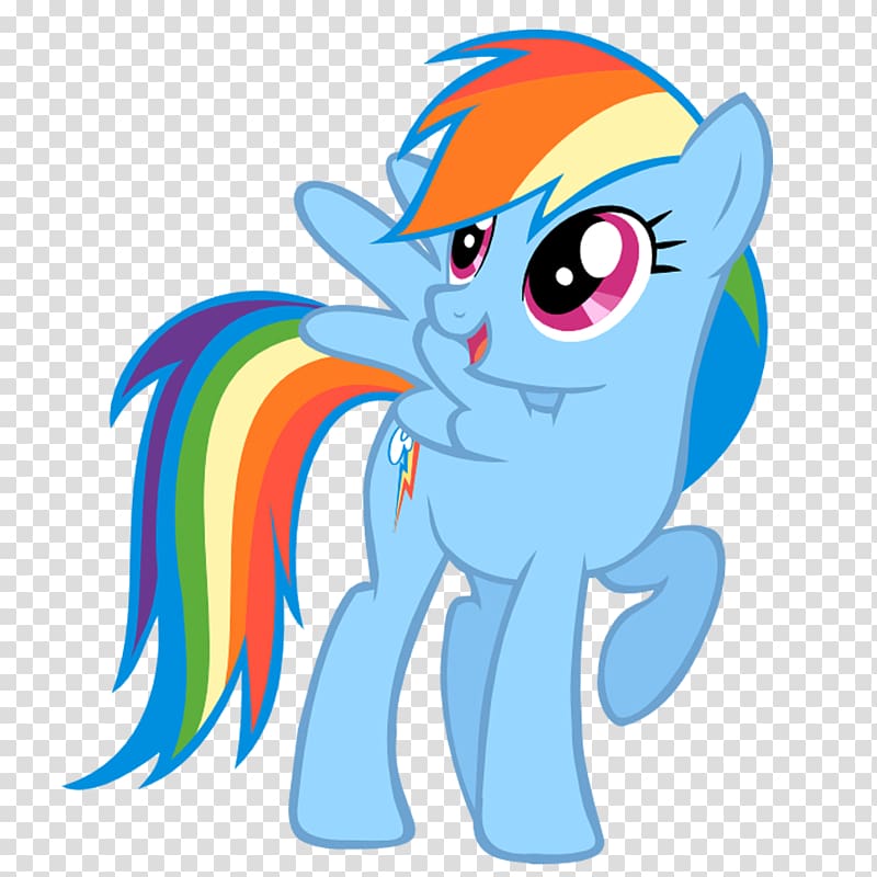 blue My Little Pony illustration, Rainbow Dash Pony Rarity Twilight Sparkle Applejack, My little pony transparent background PNG clipart