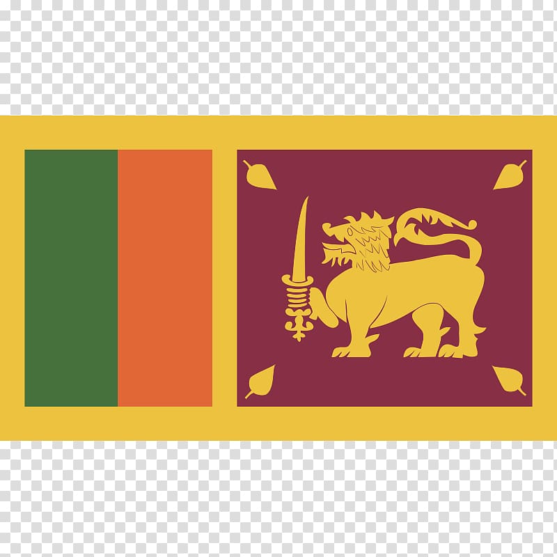 Flag of Sri Lanka Symonds Flags and Poles National flag, Flag transparent background PNG clipart