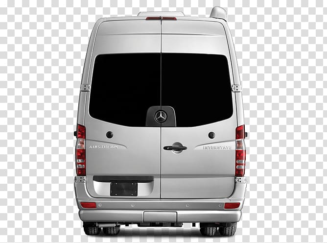 Compact van 2018 Mercedes-Benz Sprinter Car Minivan, silver passenger plane transparent background PNG clipart