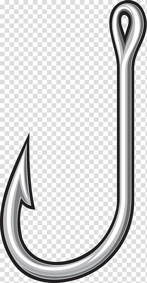 Fish hook transparent background PNG clipart