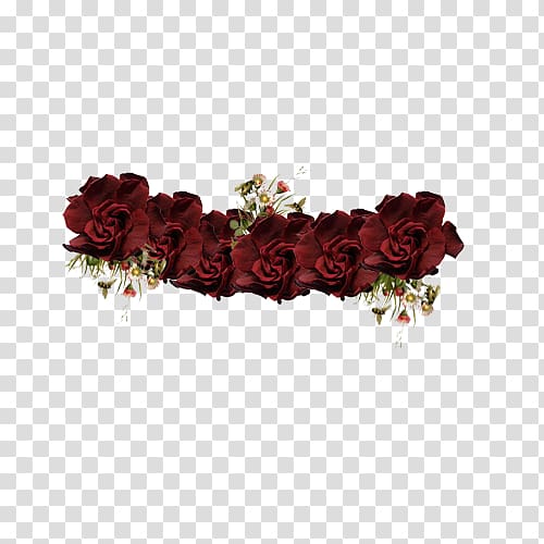 Garden roses Floral design Wreath Crown, rose transparent background PNG clipart