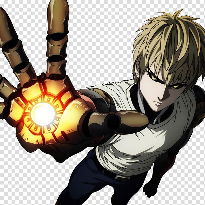 Edward Elric One Punch Man Genos Saitama Cyborg, one punch man transparent background PNG clipart