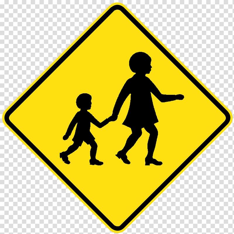 Traffic sign School zone Child, child transparent background PNG clipart