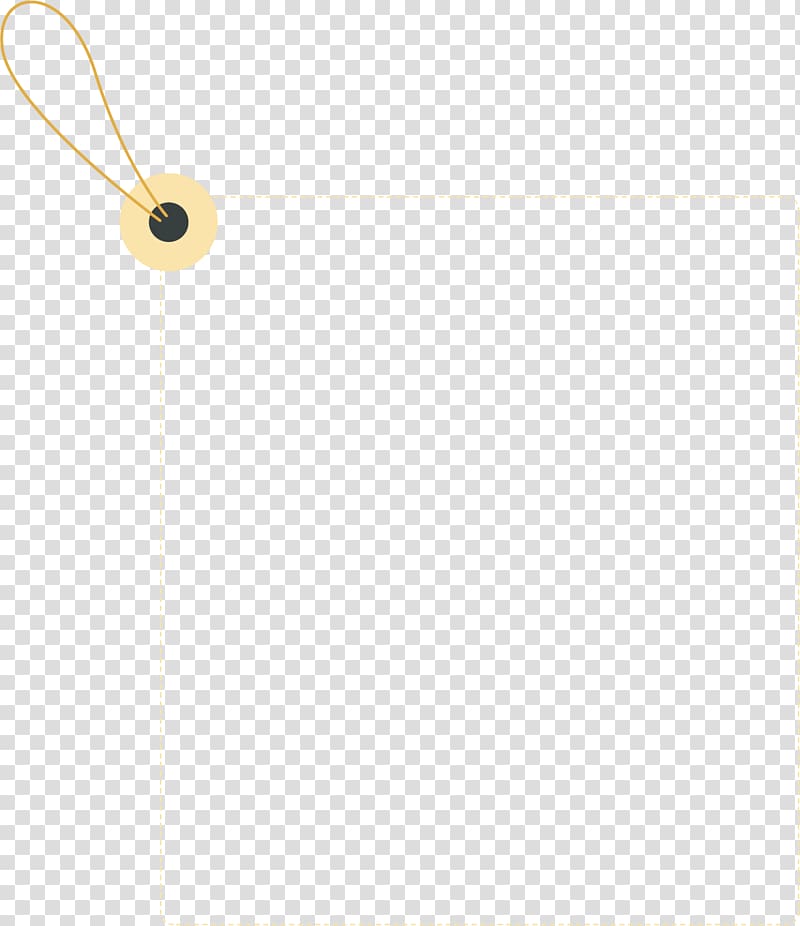 Yellow Body Jewellery, Line dotted line transparent background PNG clipart