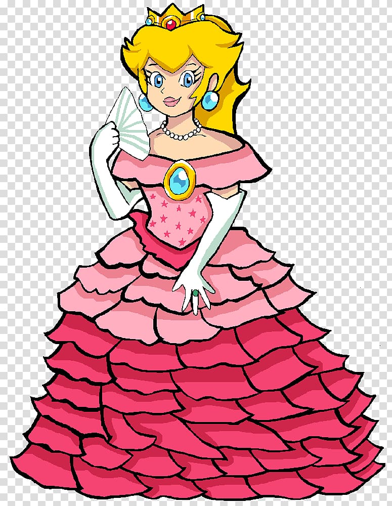 Princess Daisy Princess Peach Dress Luigi Cosplay, Princess background transparent background PNG clipart