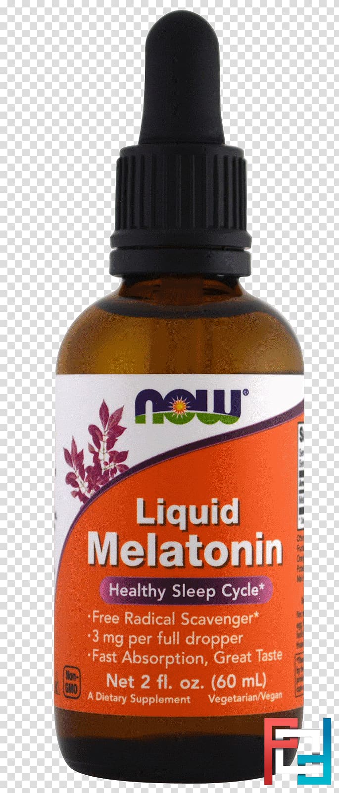 Liquid Melatonin Dietary supplement Fluid ounce Drop, others transparent background PNG clipart
