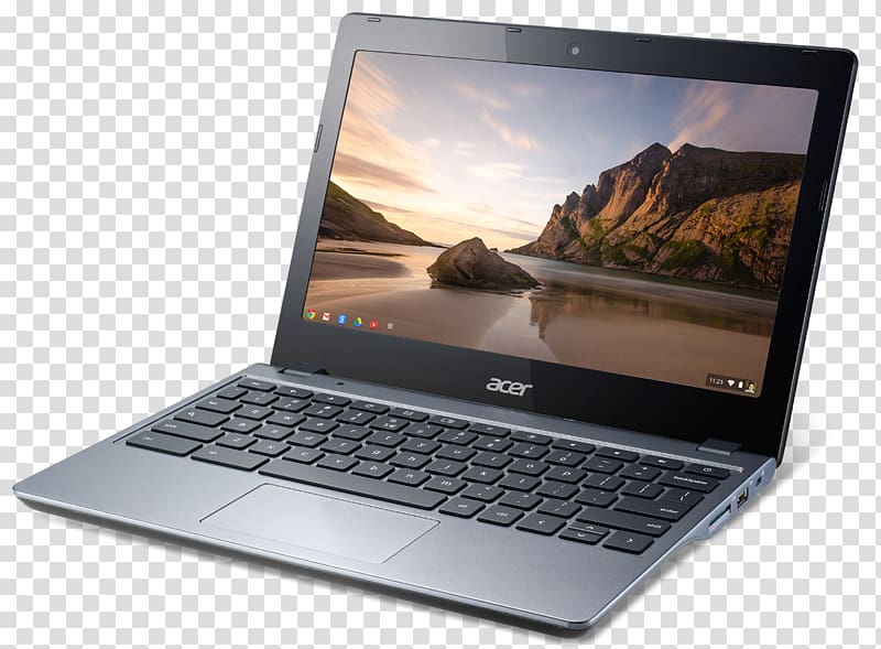 Laptop Hewlett-Packard Acer Chromebook C720 Intel Core, Laptop transparent background PNG clipart
