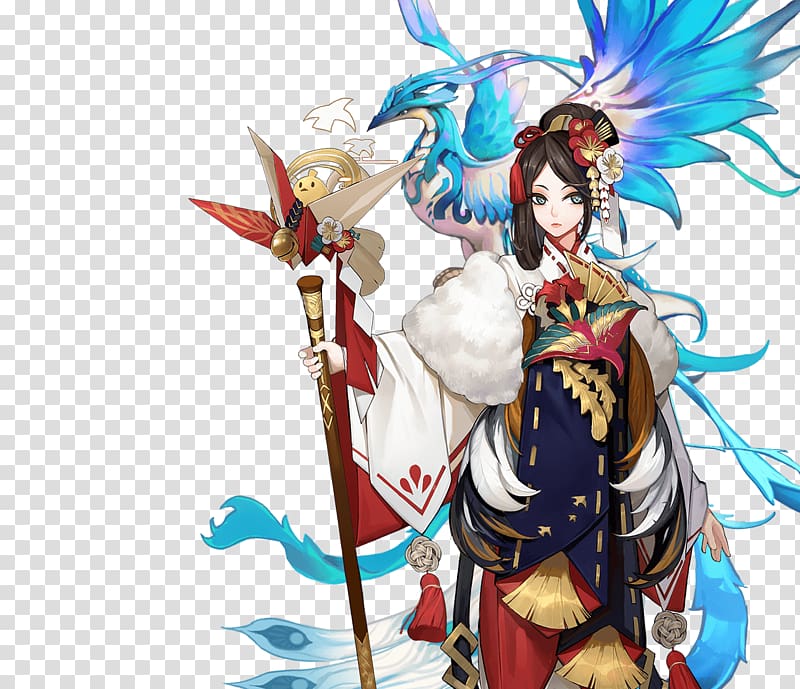 Onmyoji Character Anime Shikigami Drawing, Anime transparent background PNG clipart