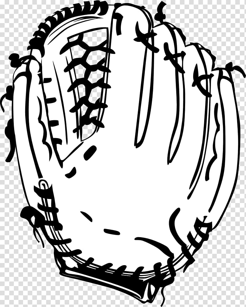 Baseball glove Catcher , Public Domain transparent background PNG clipart