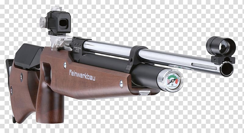 Gun barrel Air gun Feinwerkbau Rifle , Issf 10 Meter Air Rifle transparent background PNG clipart