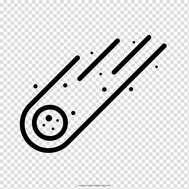 Drawing Comet Meteorite Meteoroid, cometa transparent background PNG clipart