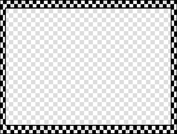 Black and white Checkerboard , Graphic Design Borders transparent background PNG clipart