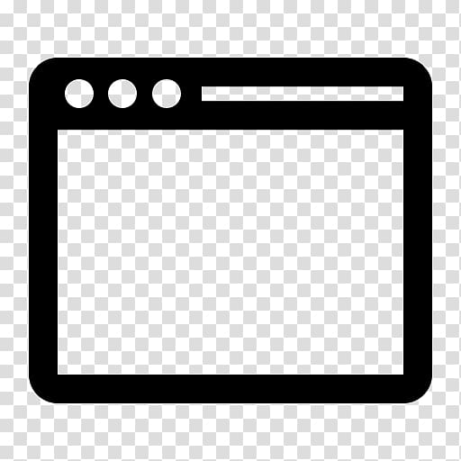 Web browser Window Computer Icons Web typography, window transparent background PNG clipart