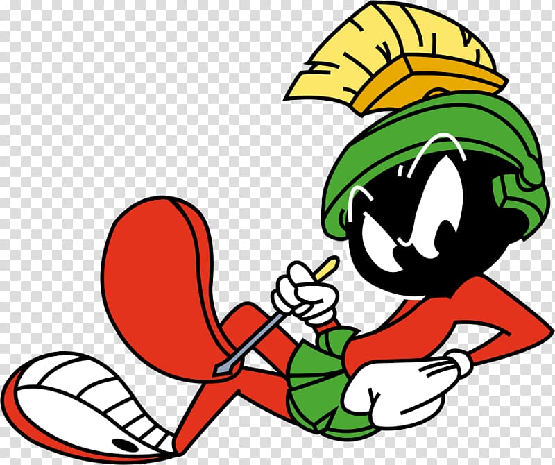 Marvin the Martian Martian Manhunter Looney Tunes Cartoon, Martjano transparent background PNG clipart