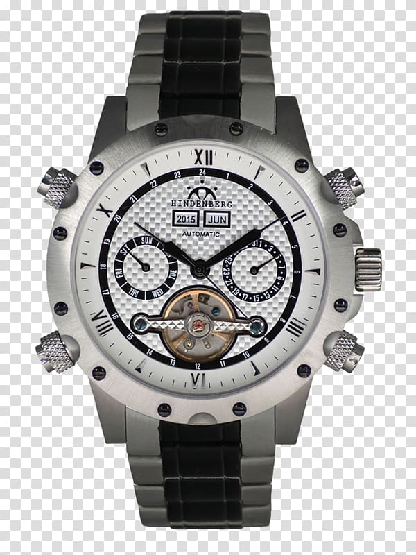 Chronometer watch Certina Kurth Frères Clock Chronograph, watch transparent background PNG clipart