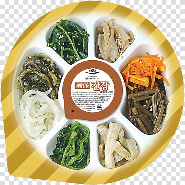 Namul Chinese cuisine Lunch Side dish Leaf vegetable, Bibimbap transparent background PNG clipart