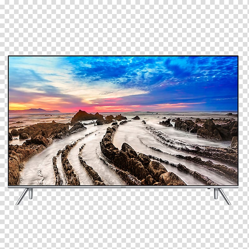 Samsung Ultra-high-definition television Smart TV 4K resolution, samsung transparent background PNG clipart