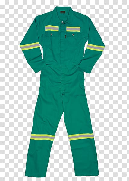 Dungarees Boilersuit Green Workwear, leather boiler suit transparent background PNG clipart