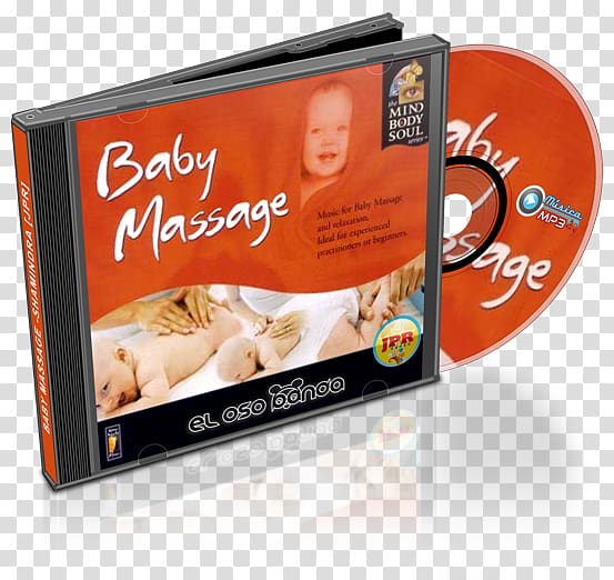 Infant massage DVD Display advertising, dvd transparent background PNG clipart