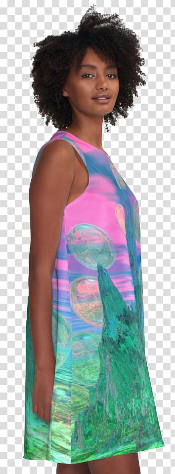 T-shirt Dress Shoulder A Single Pale Rose Clothing, sky line transparent background PNG clipart
