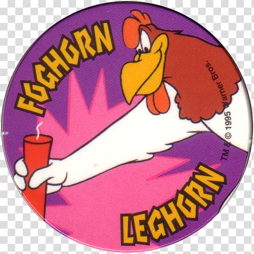 Milk caps Looney Tunes Foghorn Leghorn Leghorn chicken , foghorn leghorn transparent background PNG clipart