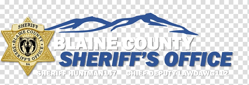 Blaine County Sheriff Office Organization Logo, Sheriff transparent background PNG clipart