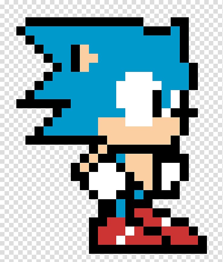 Sonic the Hedgehog Minecraft Tails Pixel art, pixel transparent background PNG clipart