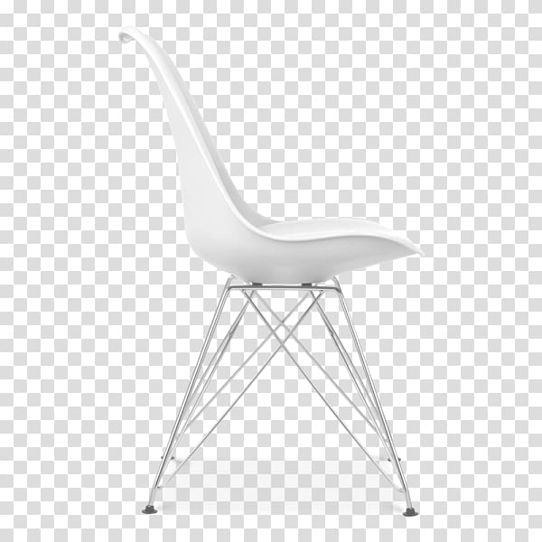 Table Eames Lounge Chair Charles and Ray Eames Dining room, white chair transparent background PNG clipart