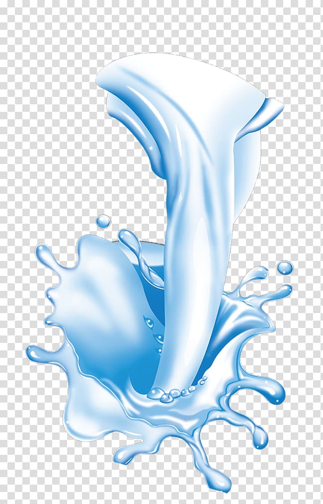 water , Cows milk Dairy cattle, Milk drops splash transparent background PNG clipart