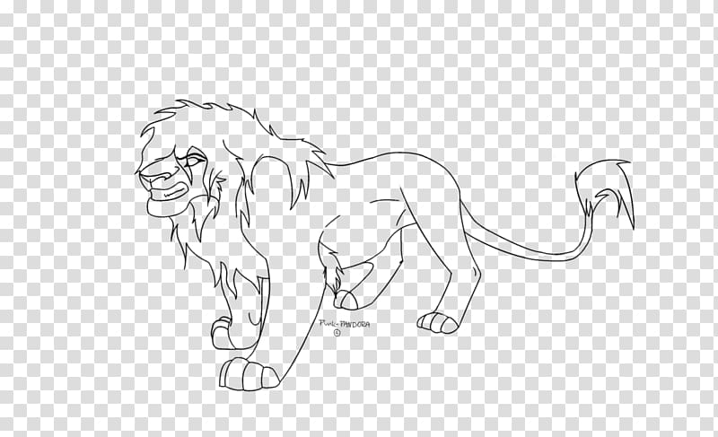 Lion Line art Mufasa Scar Roar, lion watercolor transparent background PNG clipart