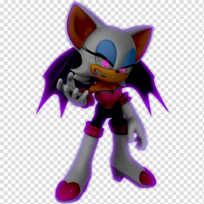 Minecraft Sonic the Hedgehog Rouge the Bat Knuckles the Echidna Shadow the Hedgehog, 3d rose transparent background PNG clipart