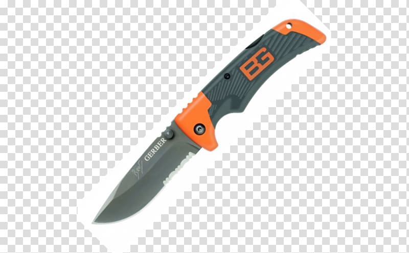 Pocketknife Gerber 31-001901 Bear Grylls Ultimate Pro Gerber Gear Blade, knife transparent background PNG clipart