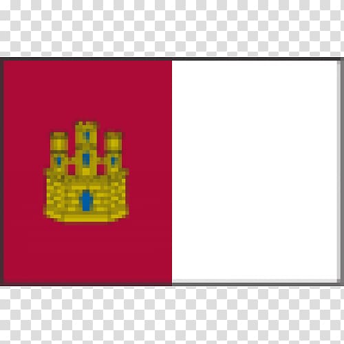 Bandera de Castilla-La Mancha Rectangle Pattern, retro banner transparent background PNG clipart