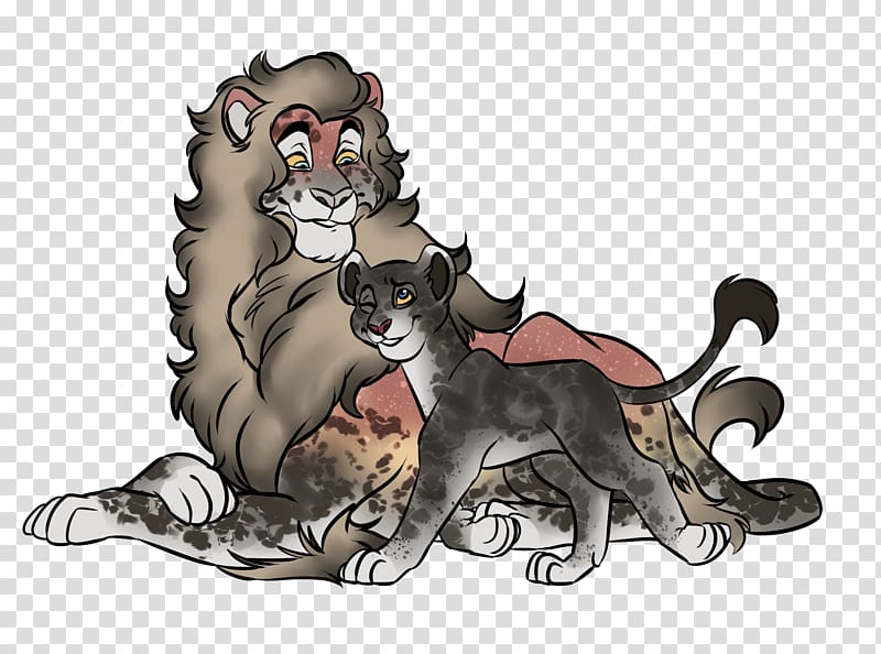 Cat Lion Dog Fauna, divergent halo transparent background PNG clipart