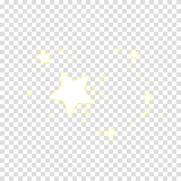 cartoon shining stars transparent background PNG clipart