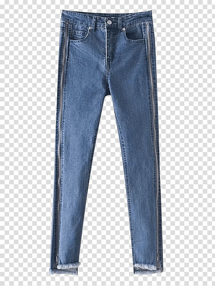 T-shirt Slim-fit pants Zipper Jeans Denim, T-shirt transparent background PNG clipart