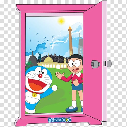 Door Animation Doraemon Film Cartoon, door transparent background PNG clipart